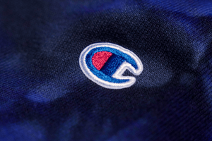 New SP Logo Unisex Champion tie-dye hoodie