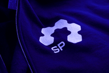 Load image into Gallery viewer, Scammer Payback Logo Zip Up Hoodie