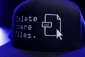 Delete "There" Files Hat (OG Limited Edition)