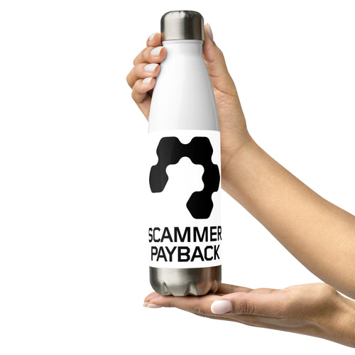 Scammer Payback Logo Stainless Steel Water Bottle